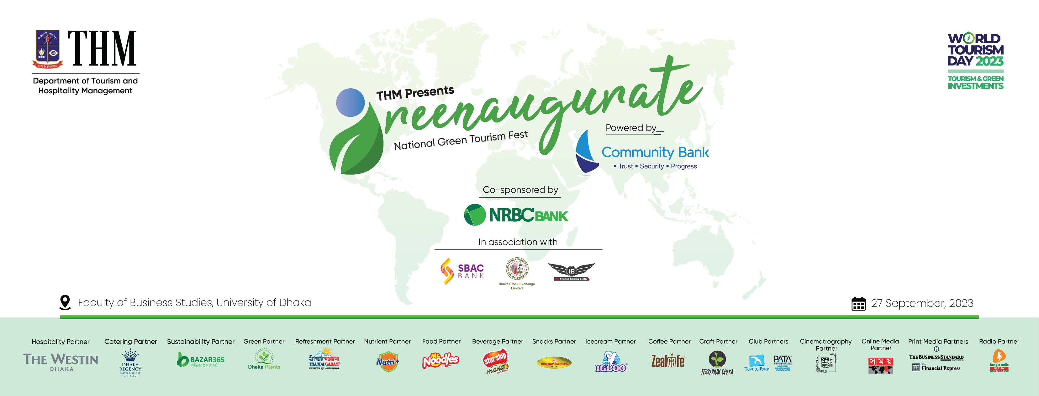 Greenaugurate event cover